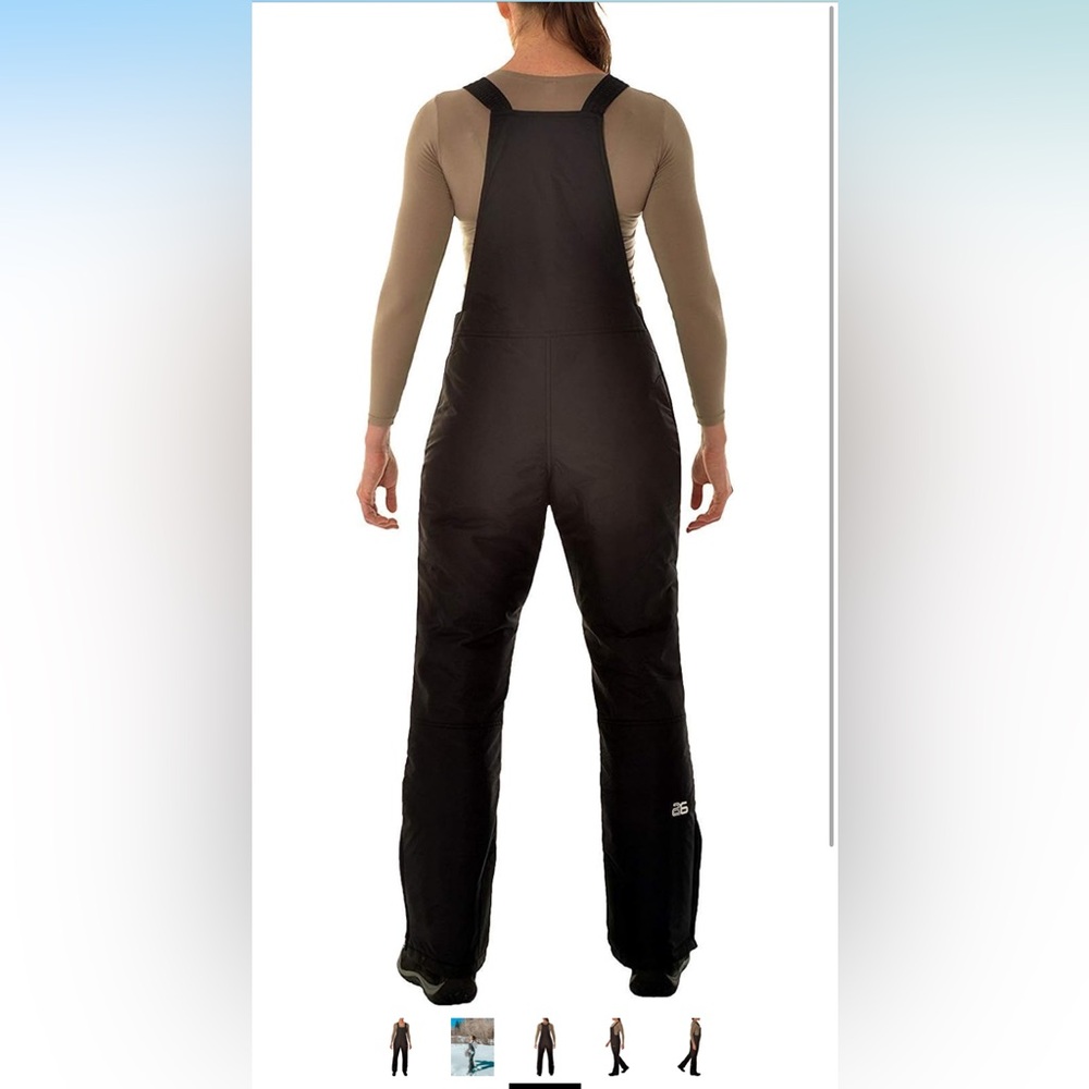 Arctix Women's Essential Insulated Snow Bib Overalls - Picture 2 of 6